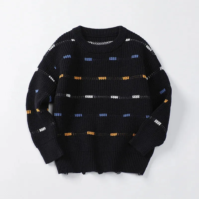 Kids Boys Long Sleeve Knitted Gentleman Cardigans