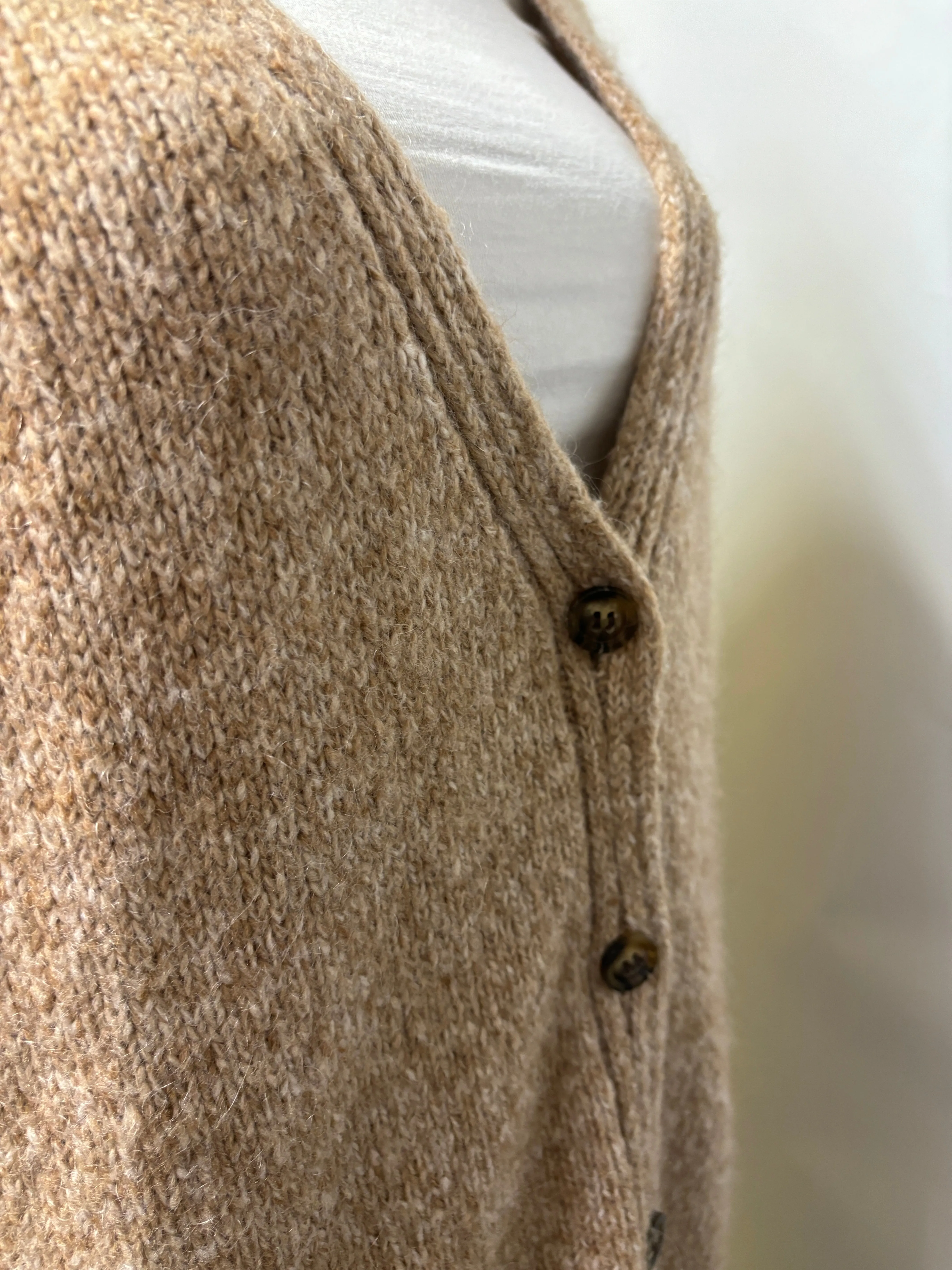 Lily and Lionel Beige Cameron Maxi Cardigan BNWT XS