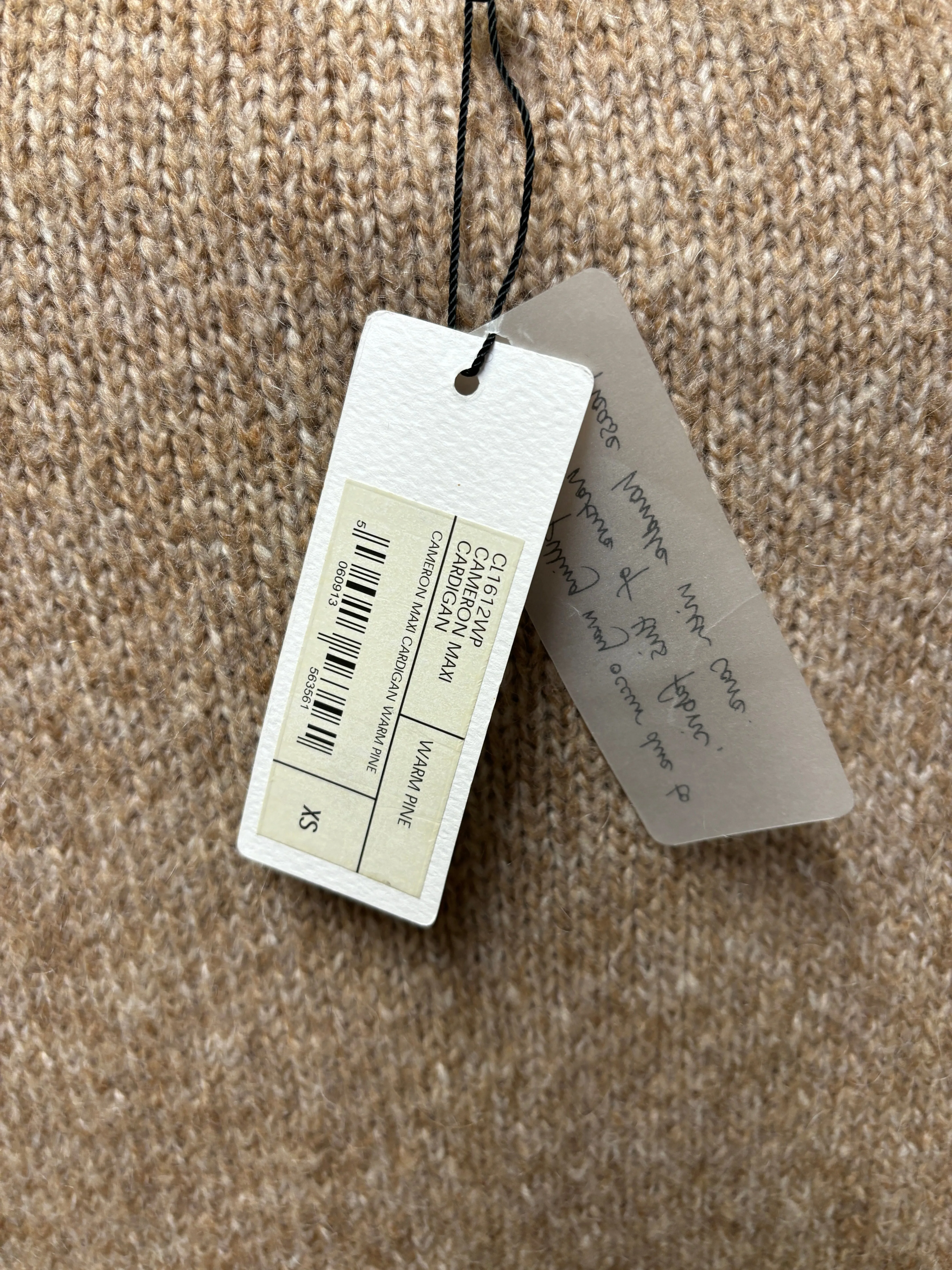 Lily and Lionel Beige Cameron Maxi Cardigan BNWT XS
