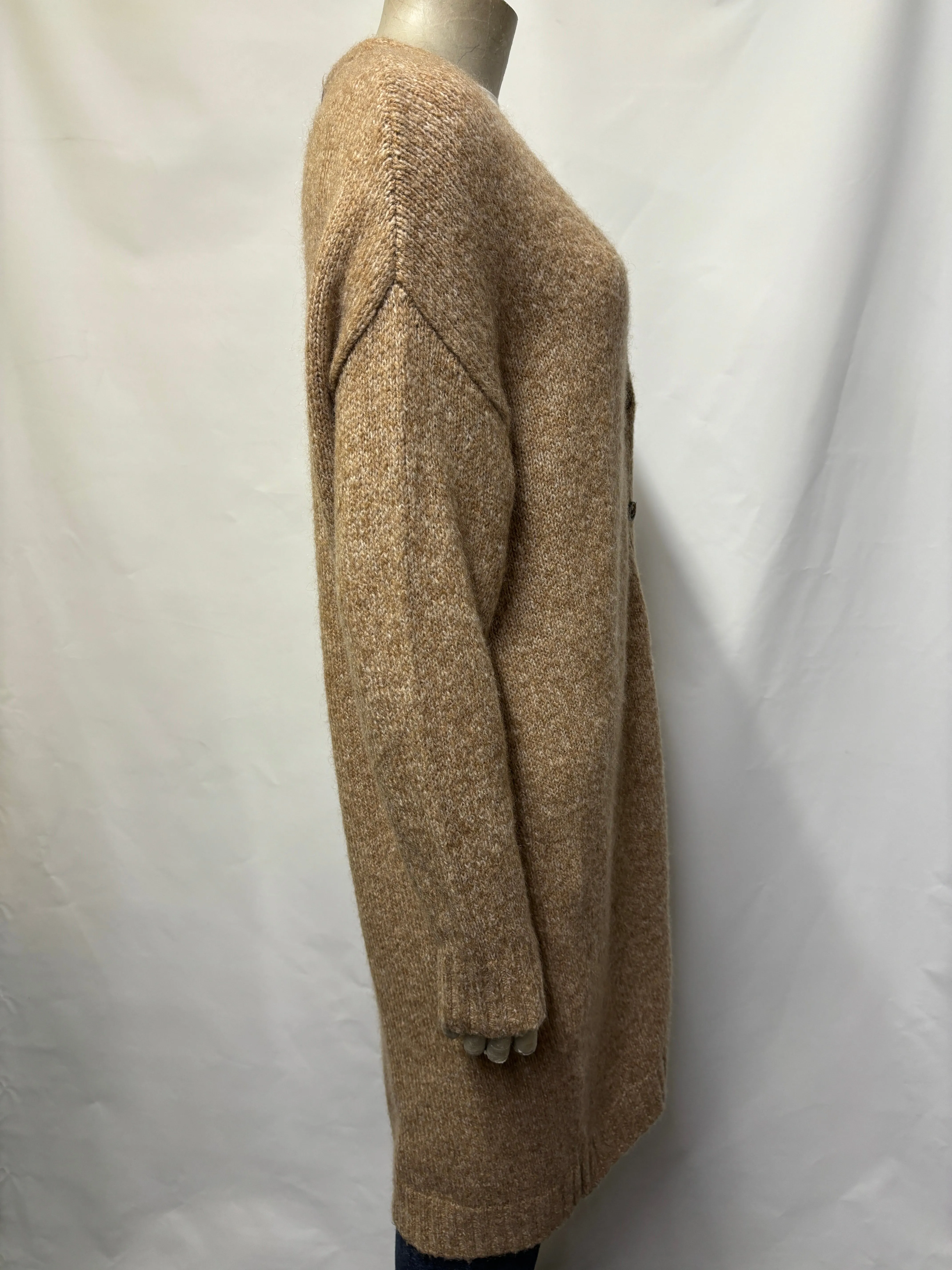 Lily and Lionel Beige Cameron Maxi Cardigan BNWT XS