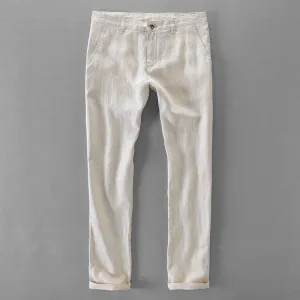 Men's Casual Italian Style Loose Fit Linen Pants