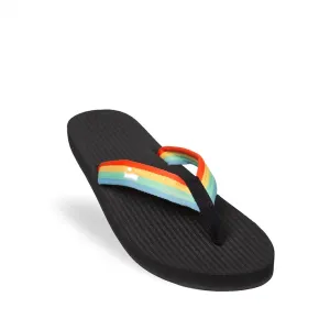 Men's Easy Living - Black/Rainbow
