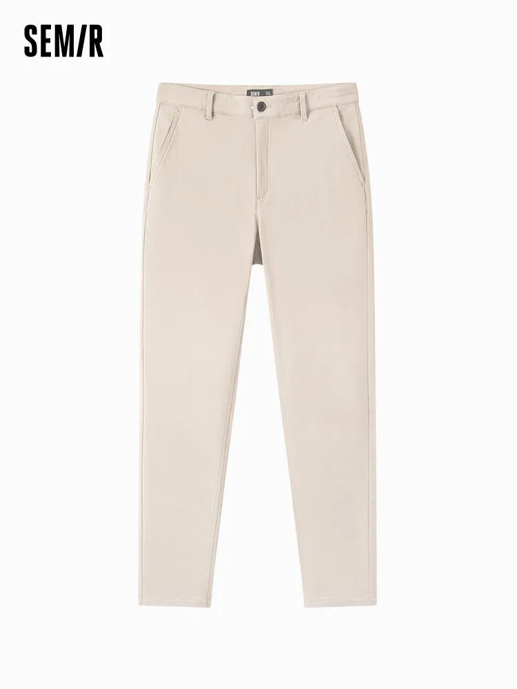 Men's medium gray basic pants