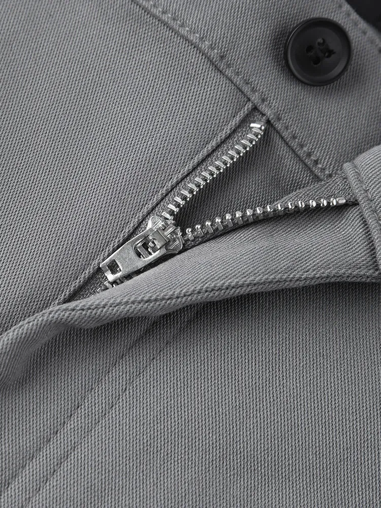 Men's medium gray basic pants