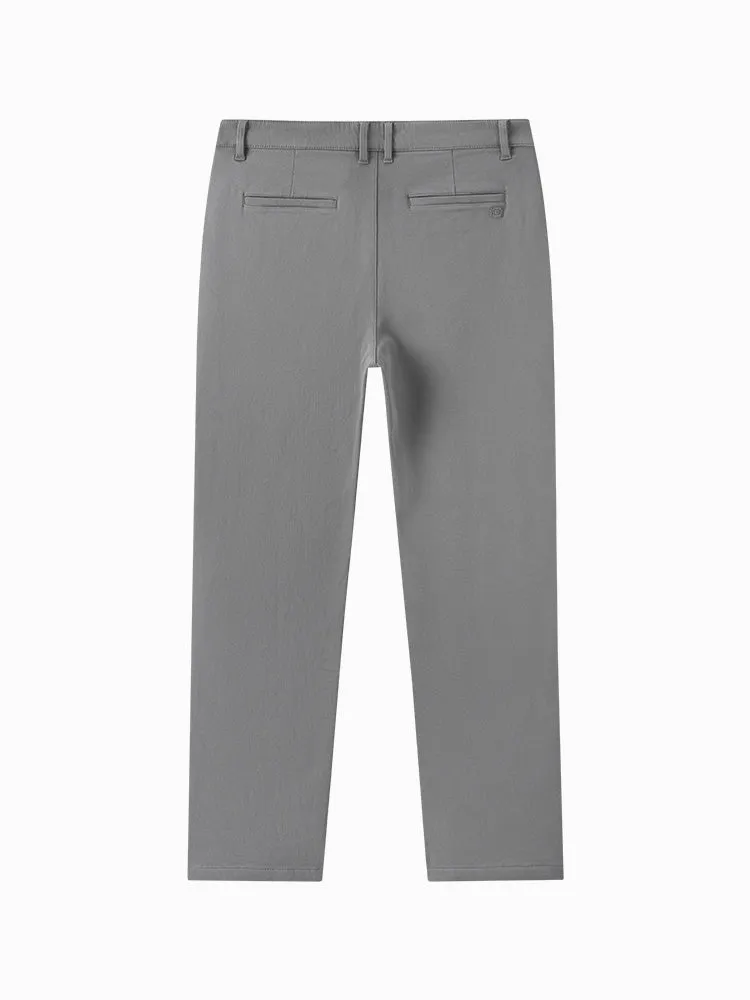 Men's medium gray basic pants