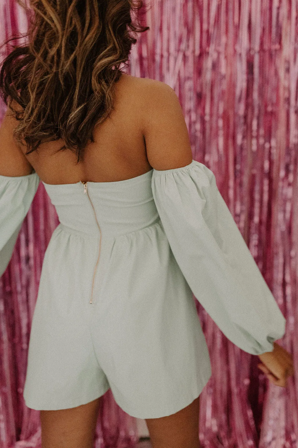 Mint For You Romper