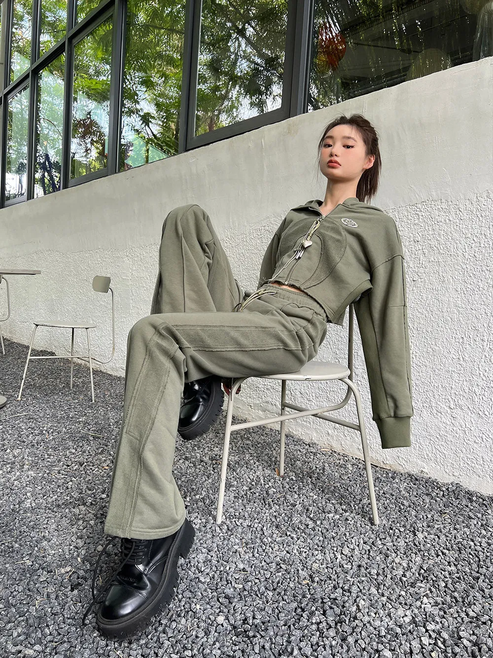 MUKZIN New Sports Style Classic Solid Color Casual Pants