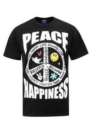 Peace Happiness T-Shirts: Comfort, Style, and Positivity Combined