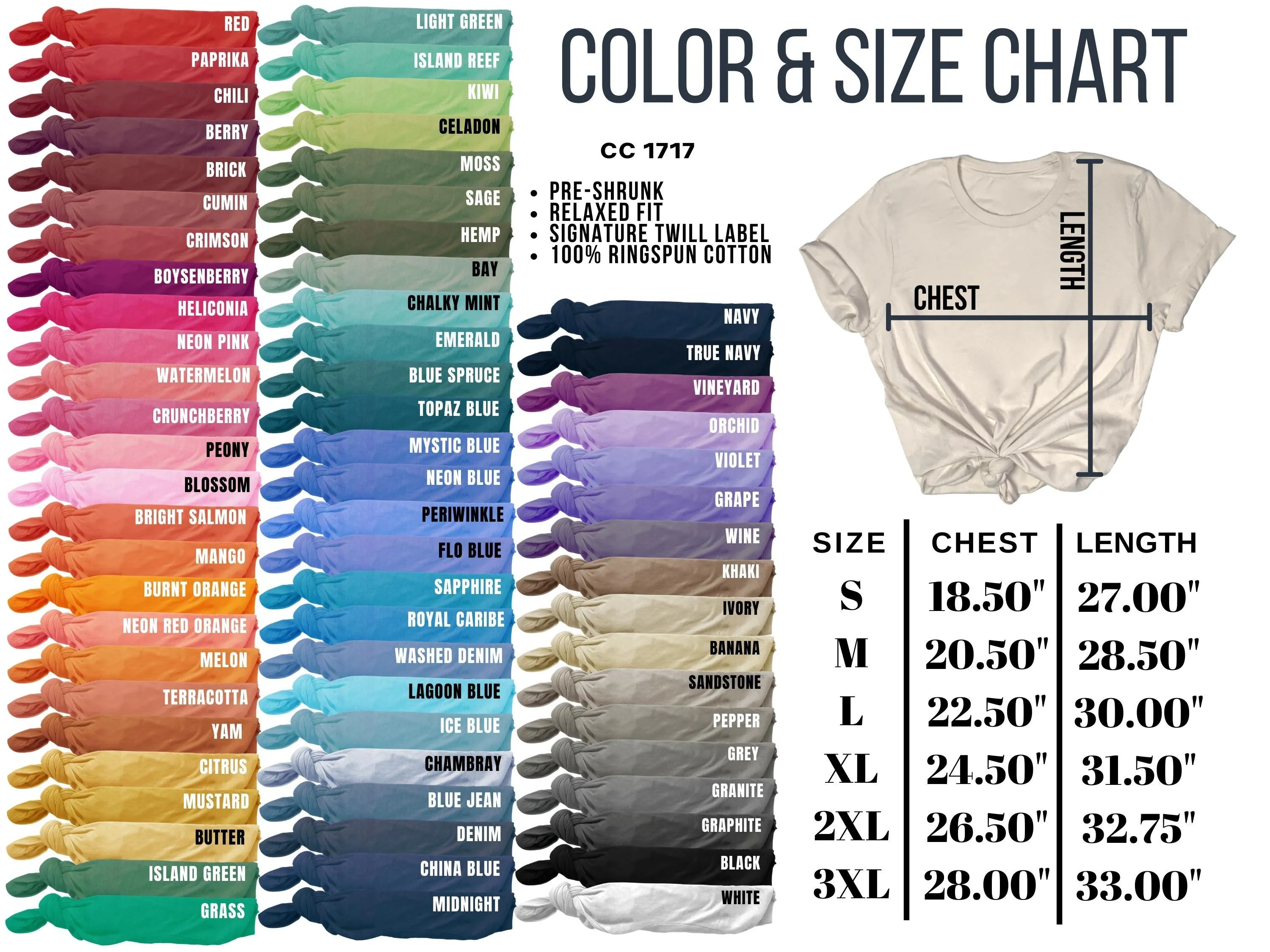 PLUS Size | Comfort Colors Adult Heavyweight T-Shirt