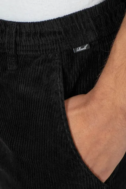 Reflex Loose Chino Corduroy - Black