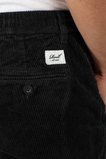 Reflex Loose Chino Corduroy - Black