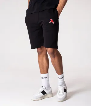 Relaxed Fit Rouge Bee Bird Sweat Shorts