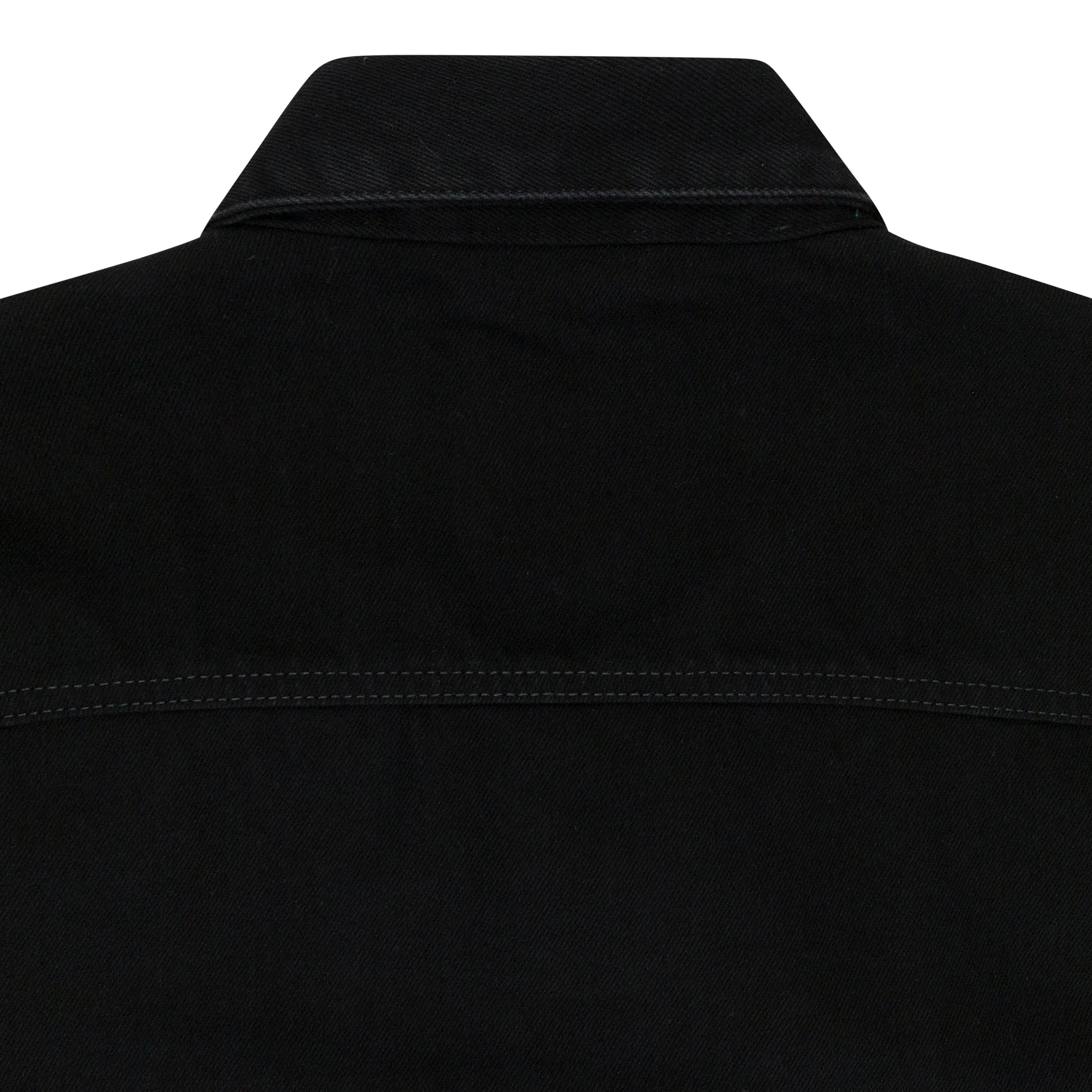 RINSE WASH BLACK DENIM JACKETS
