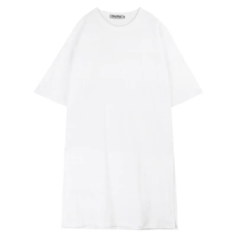 Solid Color Over the Knee T-shirt