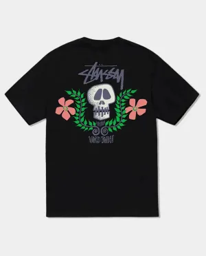 Stussy - Skull Crest Heavyweight T-Shirt - Pigment Black