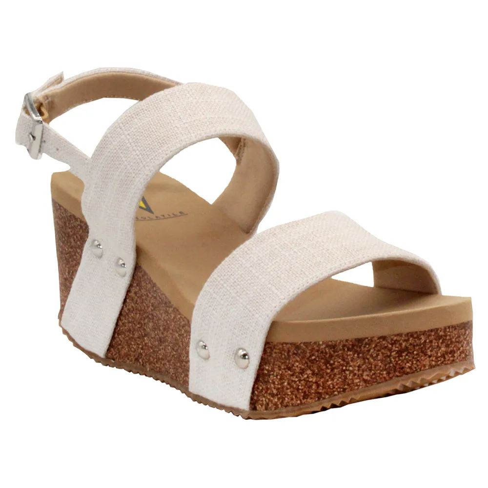 Summerlove Slingback Wedge Sandals