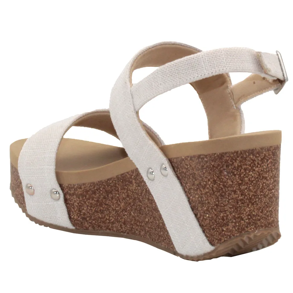 Summerlove Slingback Wedge Sandals