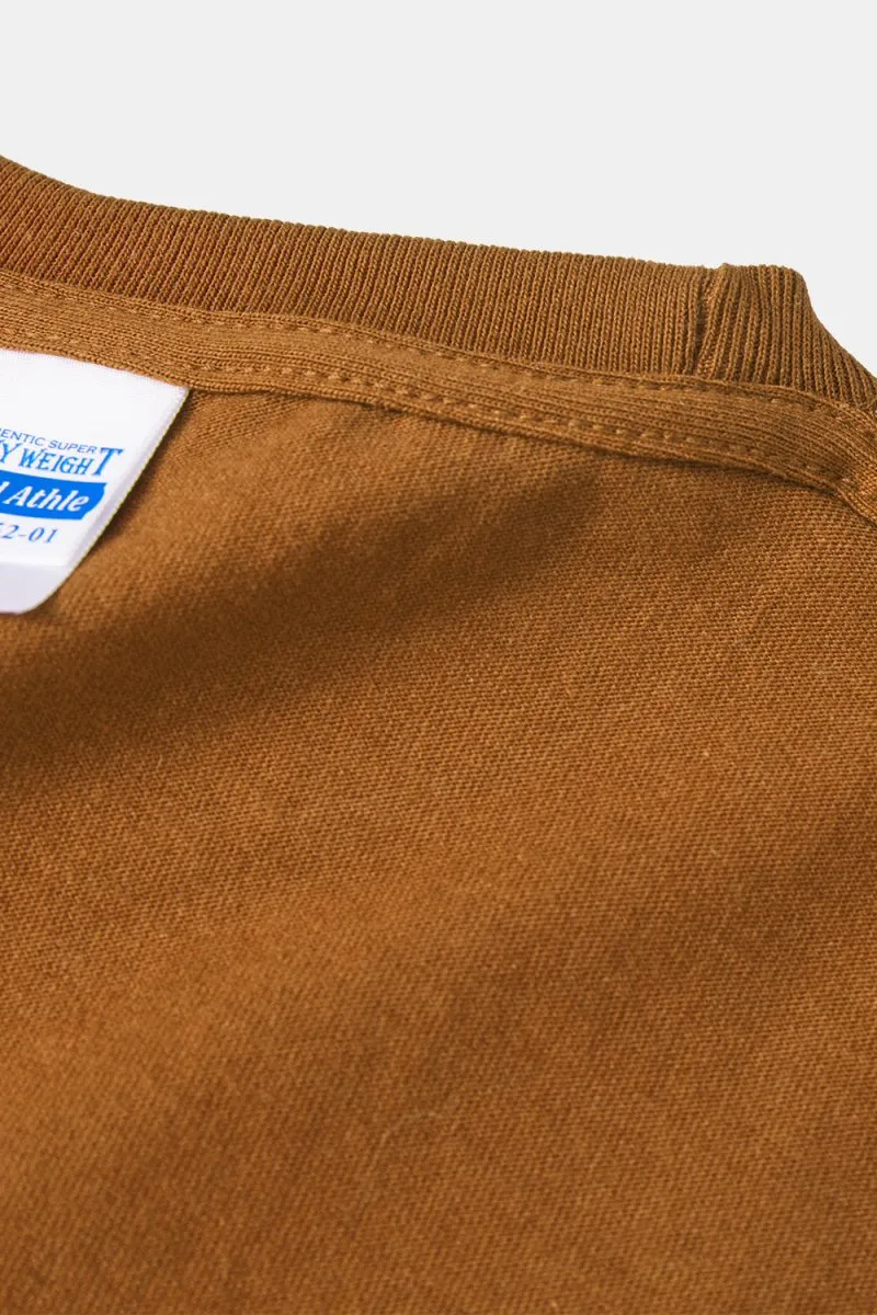 United Athle 4252 Authentic Super Heavyweight 7.1oz T-shirt (Dark Camel)
