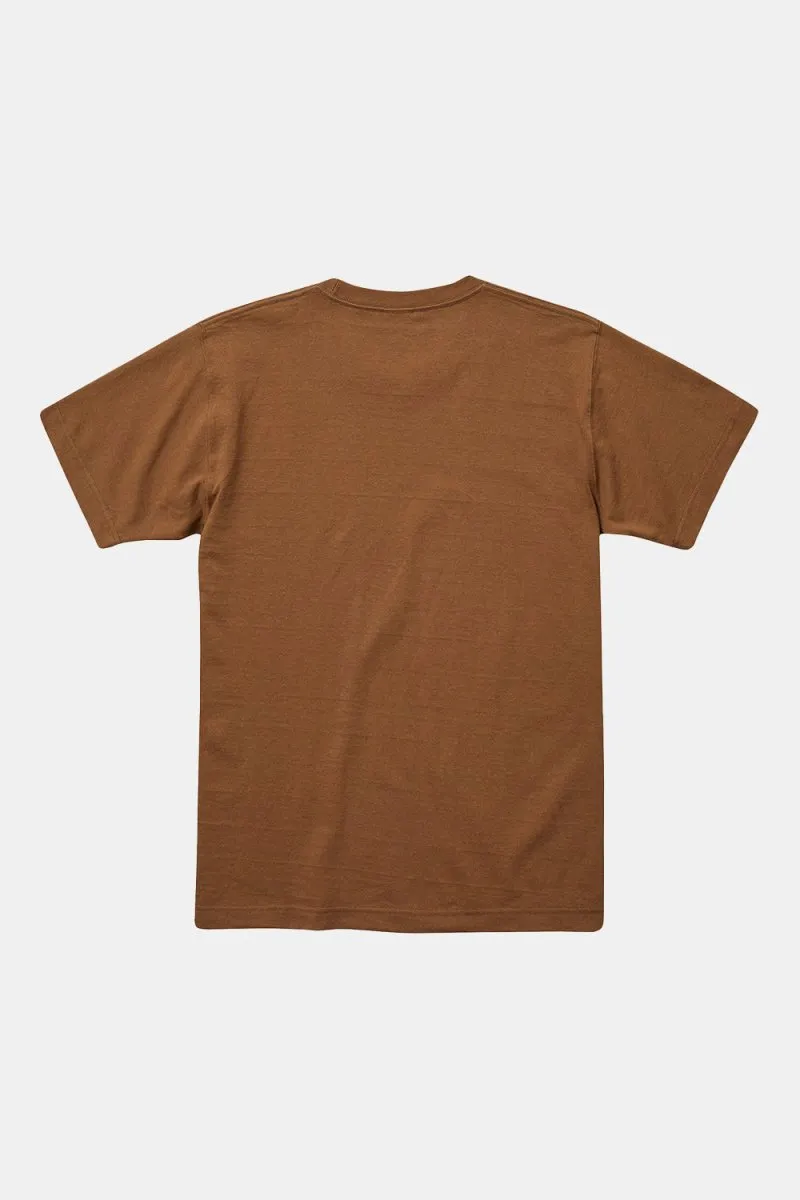 United Athle 4252 Authentic Super Heavyweight 7.1oz T-shirt (Dark Camel)