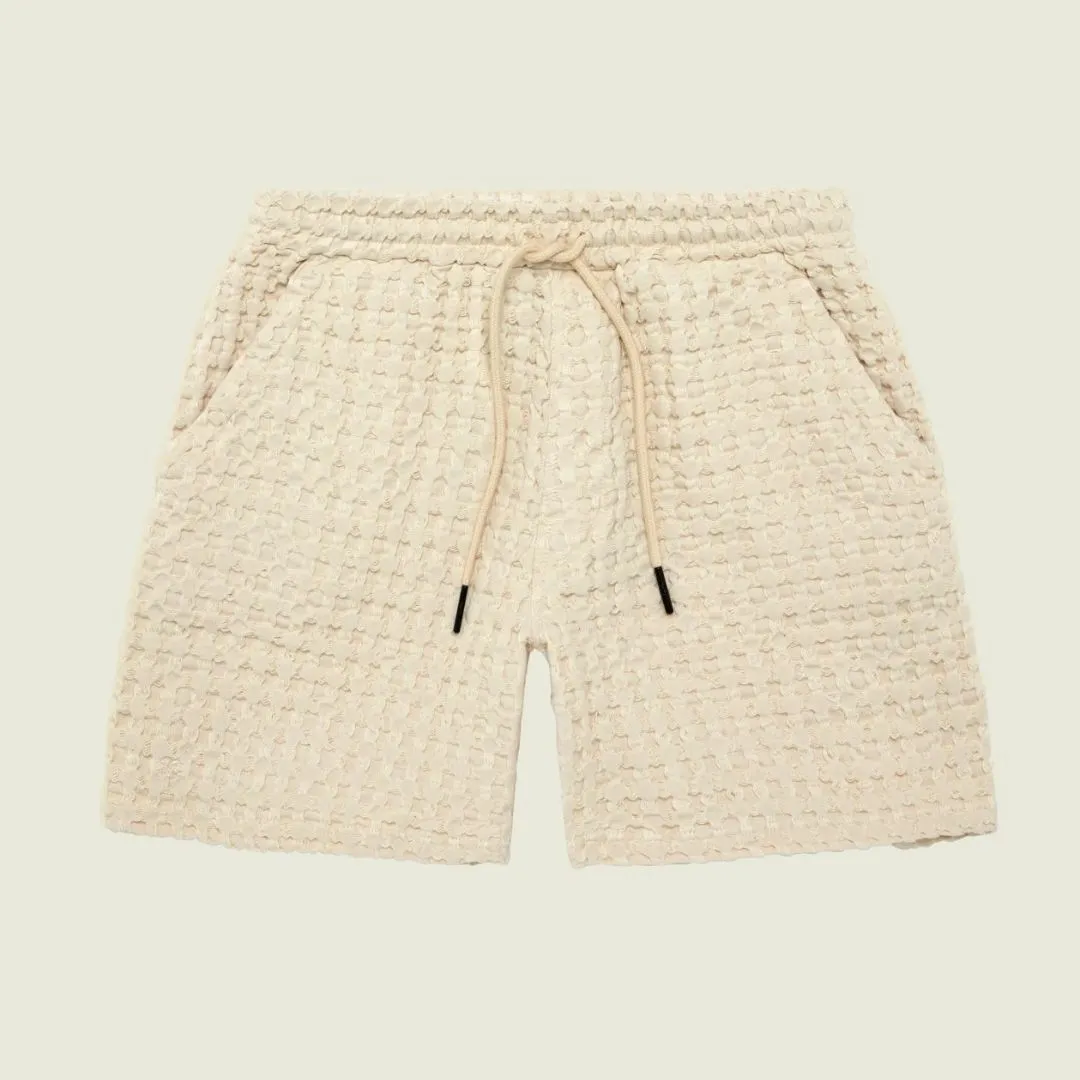 Waffle Porto Short (Ecru)