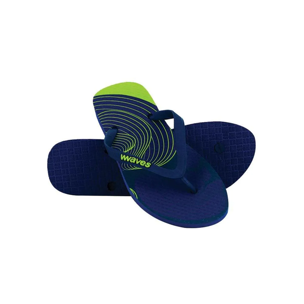 WAVES Men's Tapered Printed Vibration 7 UK - Blue