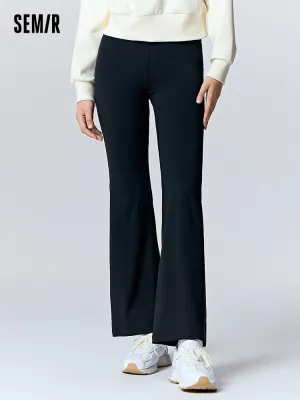 Women's black bell bottoms