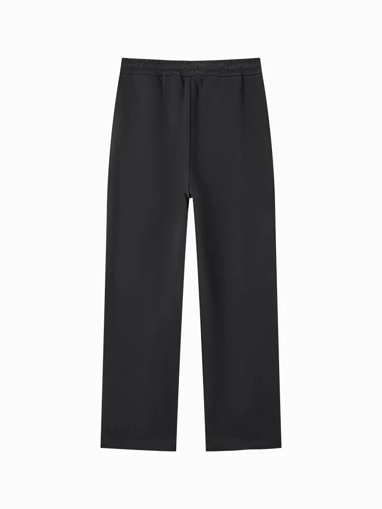 Women's red straight pants