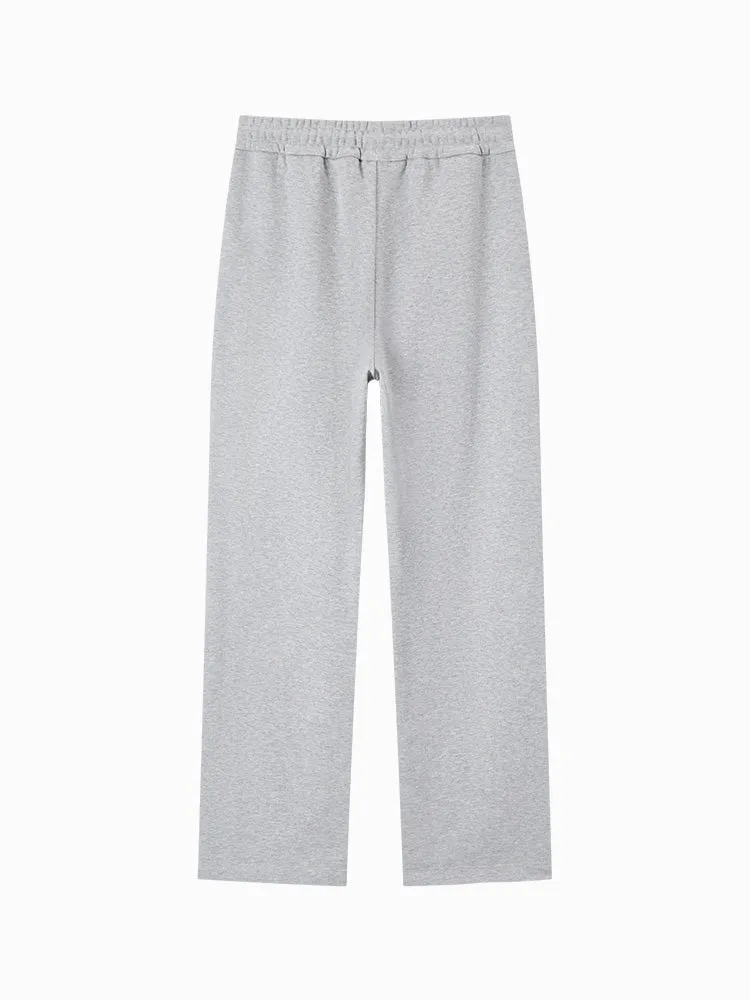 Women's red straight pants