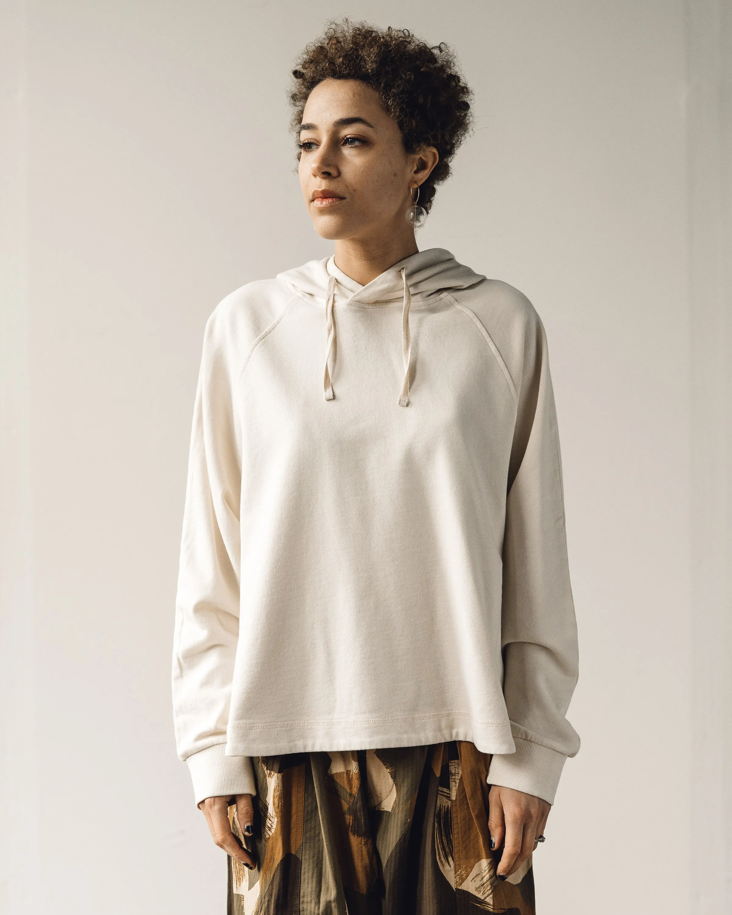 You Must Create Big Hoody, Ecru
